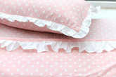 Ruffle Polka Dots - Cotton Percale
